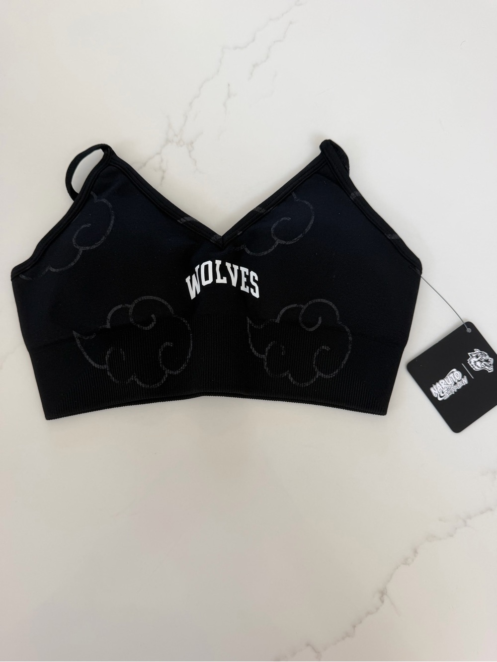 Darc Sport x Naruto Graphic Sports Bra Size S NWT